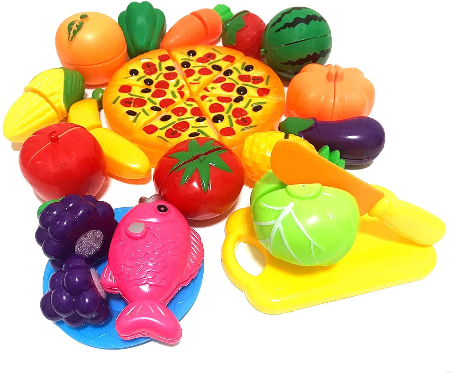 plastic food toys walmart