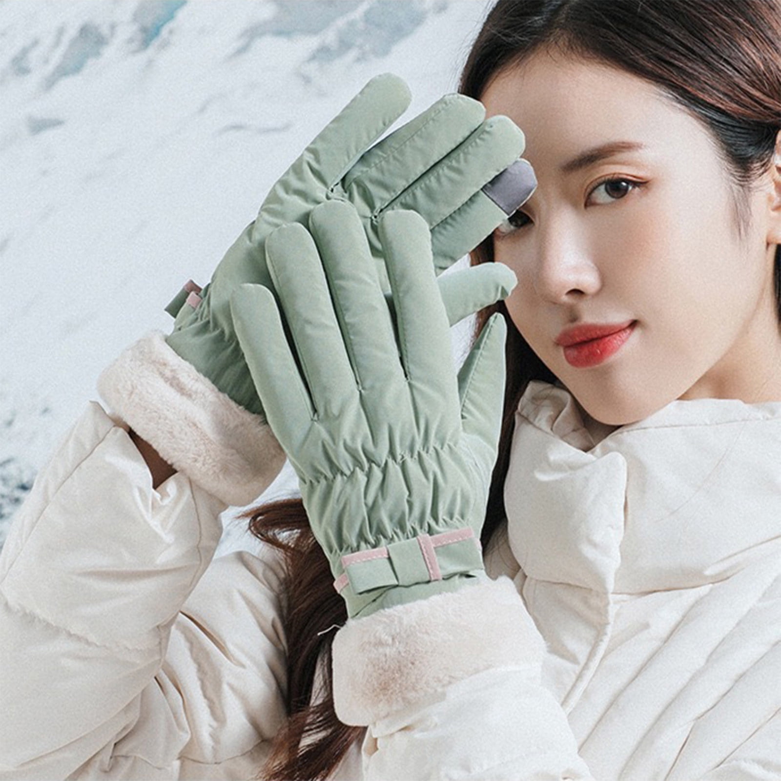 Gants D'Hiver Chauds Et Imperméables Homme Femme - Écran Tactile Et Antidérapants
