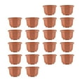 thumbnail image 4 of 20 piezas de macetas octagonales decorativas con agujeros de drenaje, macetas de plástico para 15 cm x 9 cm, 4 of 8