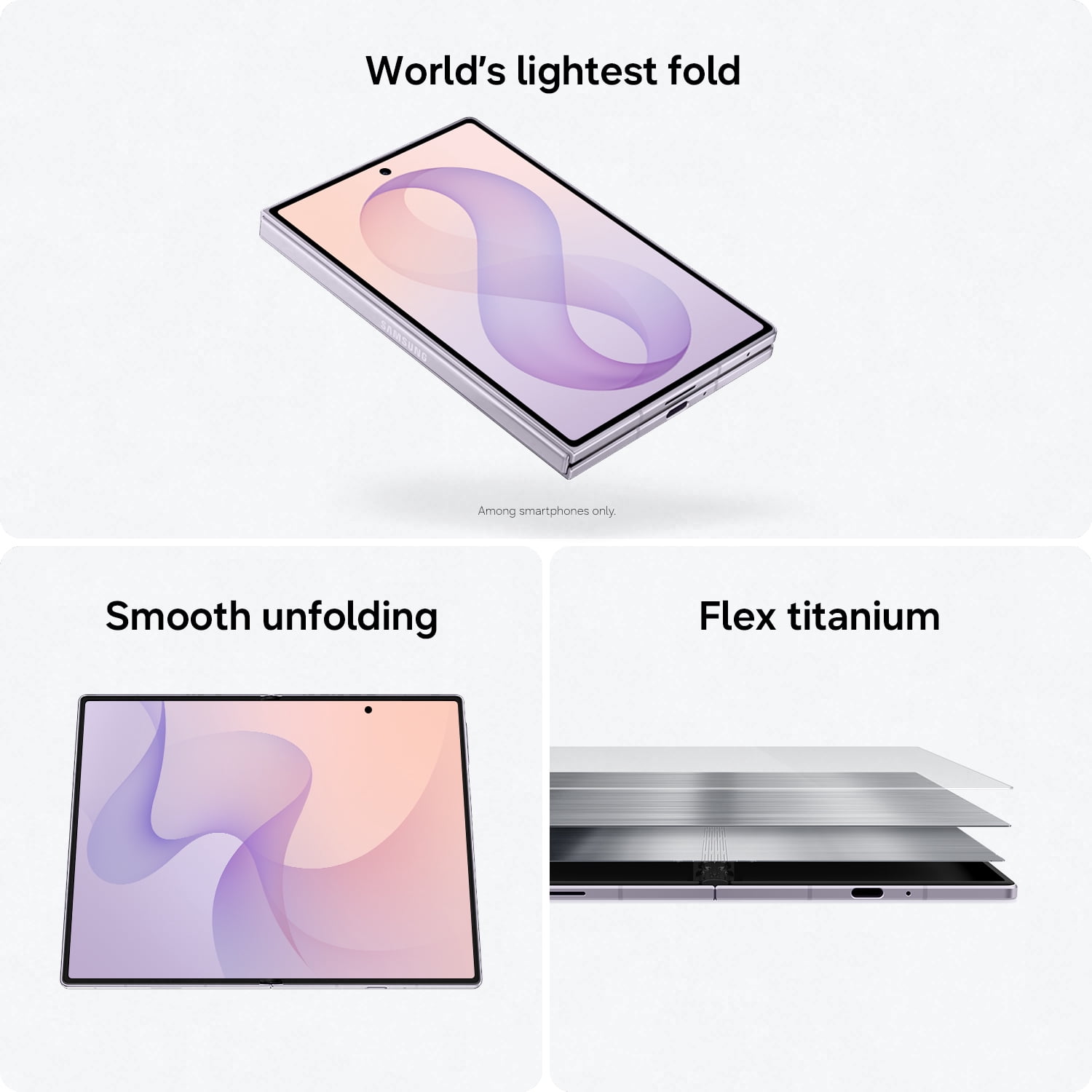 Samsung Galaxy Z Fold8 256gb Smartphone Unlocked, Graphite