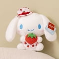 thumbnail image 1 of Sanrio Hello Kitty Melody Kuromi Pacha perro canela perro fresa fresca muñeco de peluche colgante, 1 of 5