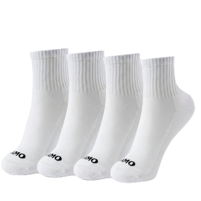 Calcetines Kamo Fitness The Daily para mujer, tallas 5-9, blancos