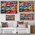 thumbnail image 4 of Designart "Cassette Tapes Retro flow II" Music Canvas Wall Art, 4 of 5