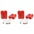 thumbnail image 1 of 4 Piezas de Enchufe de Conexión Rápida 175A 600 V Batería Conector Rápido Enchufe de Alimentación Conexión del Cabrestante Rojo para Un Cable Máximo de 1 AWG, 1 of 2