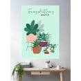 thumbnail image 2 of For My Plant Loving - Bestie Poster Wall Art, Modern Wall Decor For Living Room Bedroom, 8x12 UNFRAMED, 2 of 3