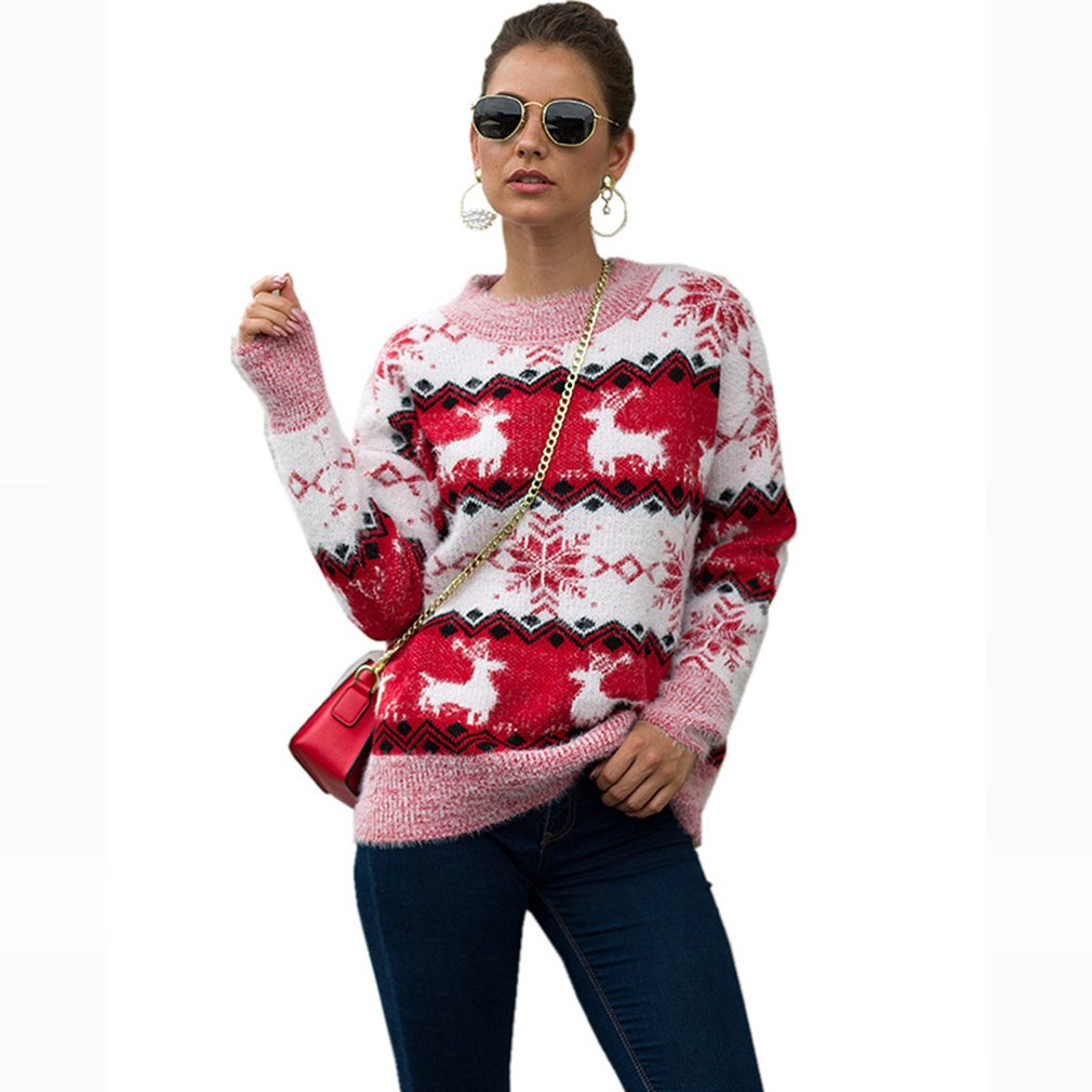 BJYX Christmas Sweater Women Sweaters 