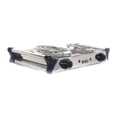 thumbnail image 4 of Parrilla eléctrica de 2 resistencias Con termostato y asas acero INOX 54' Supra SILVER T_TWO, 4 of 5