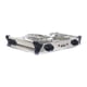 thumbnail image 4 of Parrilla eléctrica de 2 resistencias Con termostato y asas acero INOX 54' Supra SILVER T_TWO, 4 of 5