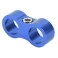 thumbnail image 2 of 8AN Hose Separator Clamp Aluminum Alloy Fitting Adapter Accessory for Fuel/Oil/Brake/Gas LineBlue, 2 of 7
