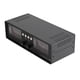 thumbnail image 3 of Caja conmutadora divisora de Audio, 4 vías, compatible con trabajo simultáneo, Selector de caja de interruptor de Audio estéreo para ordenador portátil, retroiluminación negra VoborMX herramienta, 3 of 8