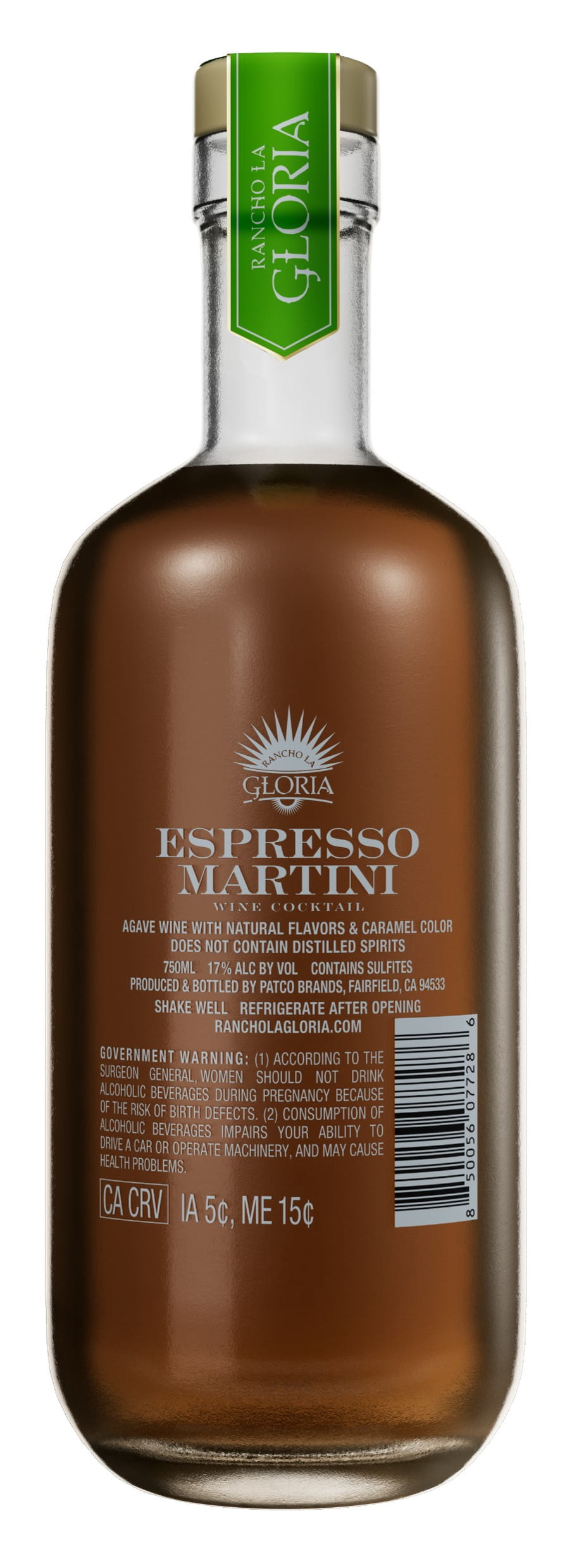 Rancho La Gloria Espreso Mtni Cktl 750ml