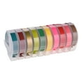 thumbnail image 1 of 3D Embossing Label Tape Refill for DYMO 12965 1610 Label Maker with 3/8 Inch * 9.8 feet  10 Roll (Random Color, 1 of 7