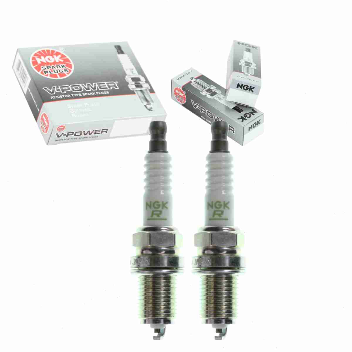 2 pc NGK 5791 V-Power Spark Plugs for 1Y0B 22401-50Y07 3192 3299 5-86123953 5-86123953-0 8-94328373 8-94328373-0 98079-5714E BP05-18-110 FR5DCX K22P-U11 K22PR-L11 K22PR-U11 MS851359 RC7YC4 RC7YCC4
