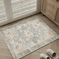 thumbnail image 4 of BERTHMEER 2'x3' Small Gray Taupe Area Rugs Washable Throw Rugs for Entryway Kitchen Doorway Entrance Indoor Traditional Doormats Non-slip Washable Rugs, 4 of 6