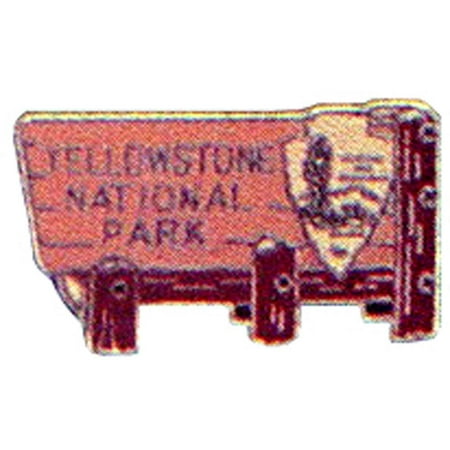 Yellowstone National Park Sign Pin 1