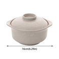 thumbnail image 3 of Hilingoto Tableware* Noodle Bowl Cereal Bowl Soup Bowl with Lid For Noodles Soup Cereals Fruits Microwave Dishwasher Oven* 1 Bowlclearance, 3 of 5