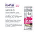 thumbnail image 3 of "I and love and you" Hair Meow't Hearties Cat Treats, Salmon Recipe, 4oz Bag, 3 of 6
