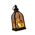 thumbnail image 3 of Farol Vintage Lámpara de Decoración Linterna Portátil Luz Temática Material PP Fácil de Usar Función Reutilizable Adecuada para Fiestas de Halloween D Cráneo, 3 of 9