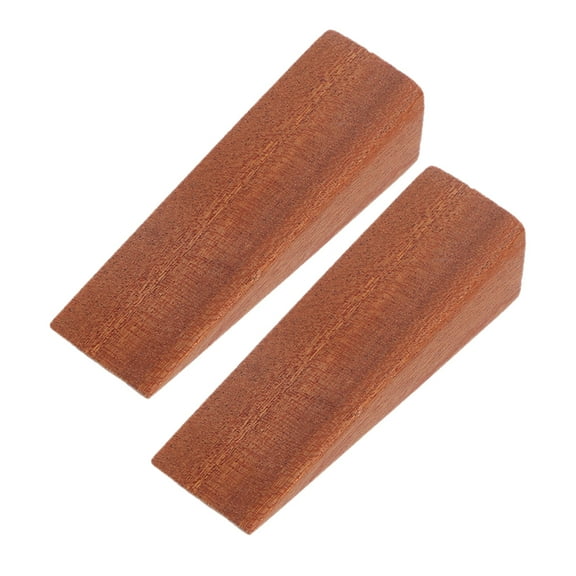 Raindrops 2 Pcs Wooden Door Stopper Wedge for Home and Travel Anti- Stop Wedge No Drill Door Stops Creative Doorstop Wedge Minimalist Door Stops