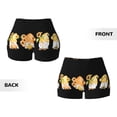 thumbnail image 3 of Sikiie Sunflower Gnomes 5 Print Workout Shorts Women Scrunch Butt Gym Shorts Seamless High Waist Tummy Control Yoga Biker Athletic Shorts, 3 of 5