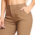 thumbnail image 4 of Pantalón Capri Mujer Juvenil Moda Casual Formal Cocoa cafe G Incógnita 550380, 4 of 5
