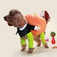 thumbnail image 3 of SHOWERORO Costume de Chien avec Design Citrouille, Lot de 1 Multi Coton, 3 of 8