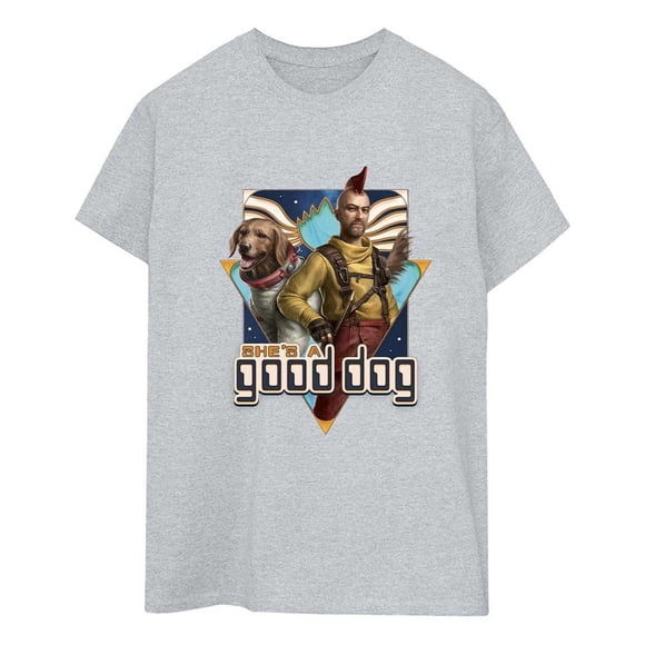 Guardians Of The Galaxy Volume 3 Womens Good Dog Boyfriend T-Shirt