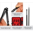 thumbnail image 4 of Nail Clippers Manicure Tool, 18 In 1 Grooming Kit Stainless Steel Toenail Pedicure Corrector Set, 4 of 8