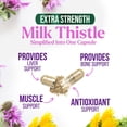 thumbnail image 4 of Milk Thistle Extract - Liver Cleanse Detox & Repair Formula - Natural Milk Thistle with Silymarin Marianum & Dandelion Extract - Natural Herbal Liver Health Supplement - Made in USA - 120 Capsules, 4 of 10