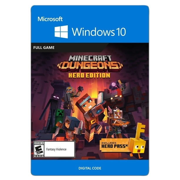 Minecraft Dungeons: Hero Edition, Microsoft, Windows 10 ...