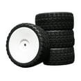 thumbnail image 1 of Milaget 4x Pneus de Roue en Plastique Pièces de Rechange pour HPI pour Yokomo Pièces de Rechange Buggy DIY Accs 6017, 1 of 5