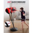 thumbnail image 5 of KitGody Boxing Trainer,Boxing Bag Set Toy Punching Bag for Kids Stand Boxing with Glove for 3-10 Years Old Boys & Girls, 5 of 8