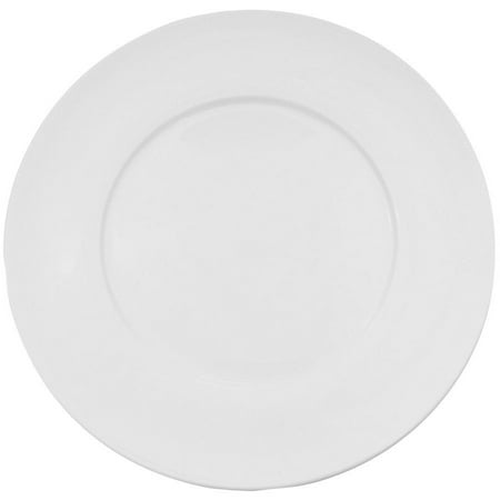 Cac Fdp-23 Paris French 12" Bone White Round Porcelain Plate - 12/Case