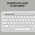 thumbnail image 4 of Teclado inalámbrico Logitech Pebble Keys 2 K380s - Blanco tonal, 4 of 9