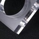 thumbnail image 3 of Transparent Napkin Rings Acrylic Square Napkin Rings for Wedding 4Pcs, 3 of 5