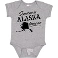 thumbnail image 3 of Inktastic Someone in Alaska Loves Me Boys or Girls Baby Bodysuit, 3 of 5