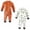 Camping, variant on Unisex Baby Plush Jumpsuits, Rudolph, 0-3 Months