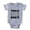 Heather Grey, variant on CafePress - Diet Resolution - Cute Infant Baby Football Bodysuit
