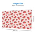 thumbnail image 2 of Salouo Watermelon Print Large Mouse Pad,Extended Mat Desk Pad, 3mm Thick Mice Pad Desk Mat Big Desk Pad for Work, Game, Office, Home -16 x 29.5in, 2 of 8