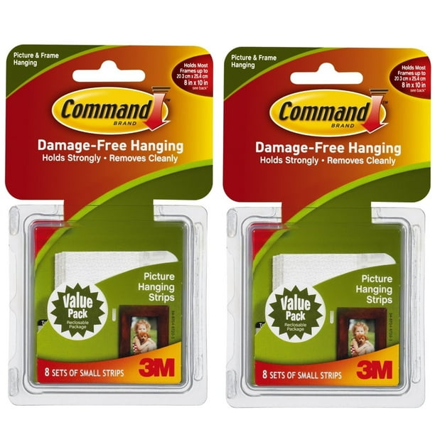 Command Picture Hanging Interlocking Fasteners