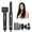 Black, variant on Blow Dryer Brush 7 in ONE,Autowrap Curling Wand, 110,000 RPM High-Speed Negative Ionic Hair Dryer with Diffuser Concentrator, Round Brush Blow Dryer Air Styler, Volumizing Hair Styling Tools