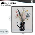 thumbnail image 4 of Stupell Industries Farmhouse Vase Of Abstract Time Black Framed Giclee Art, 11 x 14, by Svetlana Aleynikova, 4 of 8