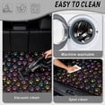 thumbnail image 3 of Yspwyqan Trunk Mat for Dogs, Grip-Backed Trunk Protection Cargo Liner, Colorful Paw Print Fashionable Auto Interior Accessory, Universal Fit for Most Sedans, SUVs and Wagons, 3 of 7