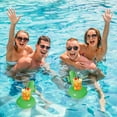 thumbnail image 4 of Northlight Inflatable Cactus Swimming Pool Floating Drink Holder - 18", 4 of 5