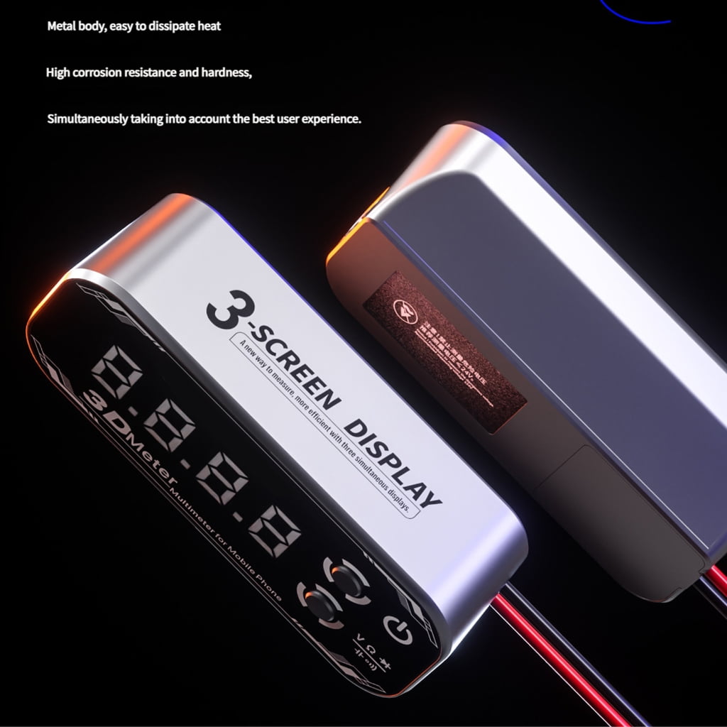 Three Screen Digital Multimeter Voltage Capacitance Resistance Tester Measure