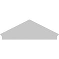 thumbnail image 5 of Ekena Millwork 60"W x 21-7/8"H x 2-3/4"P (Pitch 6/12) Peaked Cap Sunburst Architectural Grade PVC Combination Pediment, 5 of 8