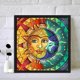 thumbnail image 5 of Cuadros Decorativos Sun Moon Full Round Drill Mosaico DIY Wall Art Imagen de decoración de diamantes de imitación Ehuebsd Nuevos Originales, 5 of 9