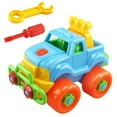 thumbnail image 1 of Jindong Children's Educational Disassembly Engineering Car Can Be Disassembled and Assembled Small Train Car DIY Toy Car, 1 of 1