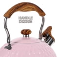 thumbnail image 4 of Stainless Steel Whistling Kettle Metal Pot Sounding Kettle Pot Hot Water Pot for Kitchen, 4 of 4