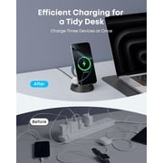 Anker MagSafe Charger Compatible, MagGo 3-in-1 Charging Station